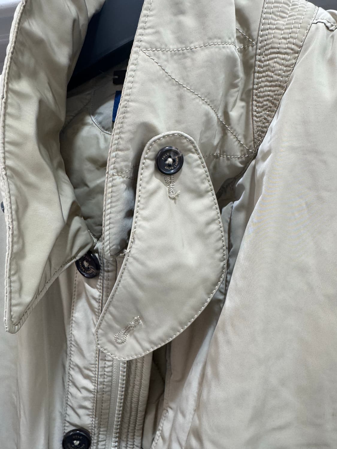 폴로 랄프로렌 누빔 코트 L 상품이미지5