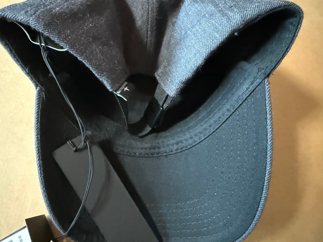 스톤아일랜드 울 블렌드 자수 베이스볼 캡 상품이미지6