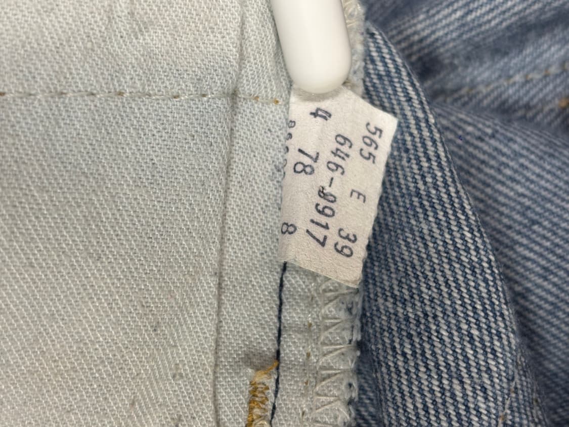 (38x32) 70s 리바이스 646 made in usa 상품이미지10