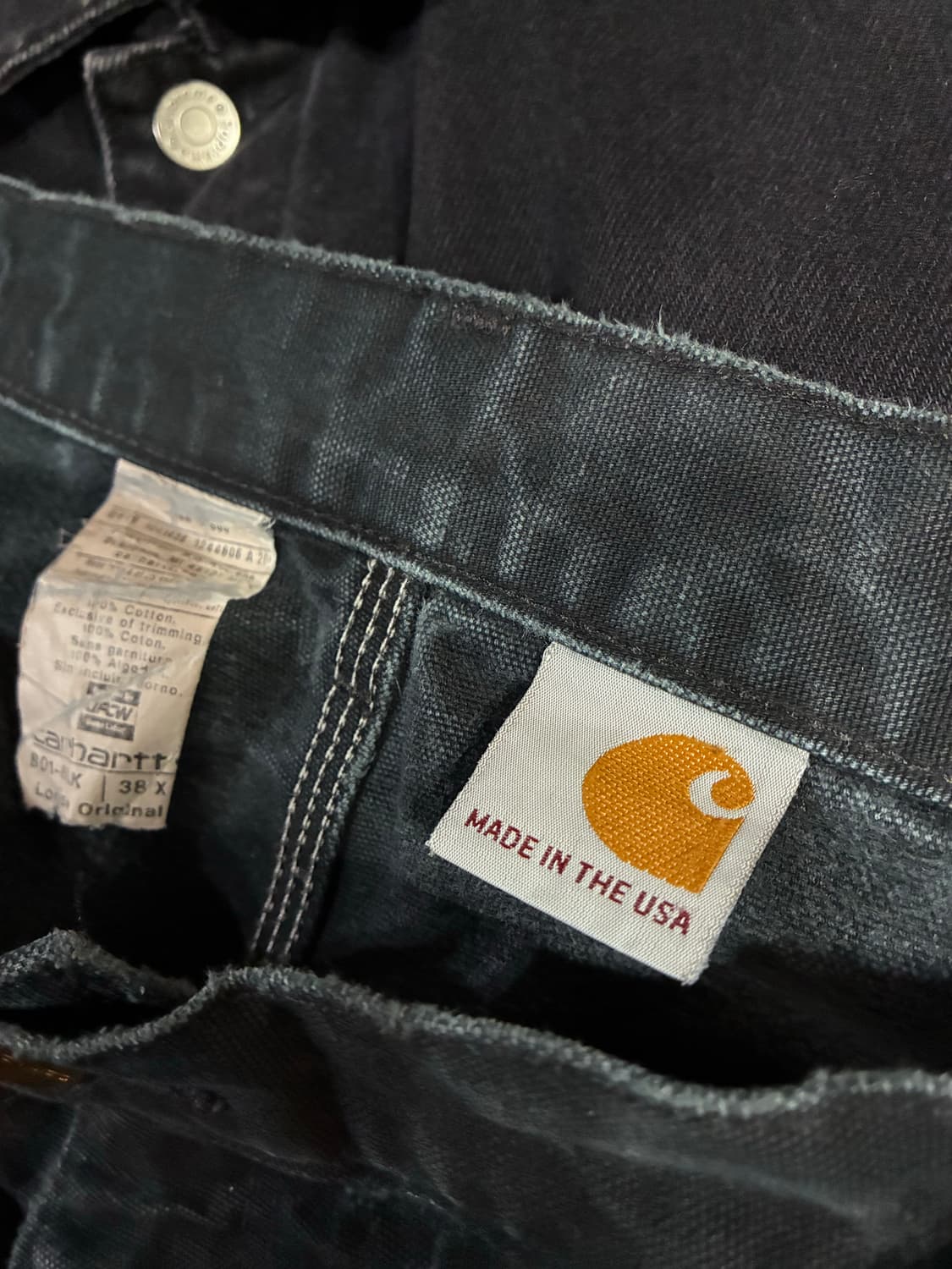 Carhartt 칼하트 USA 더블 니 팬츠 38X 32 상품이미지7