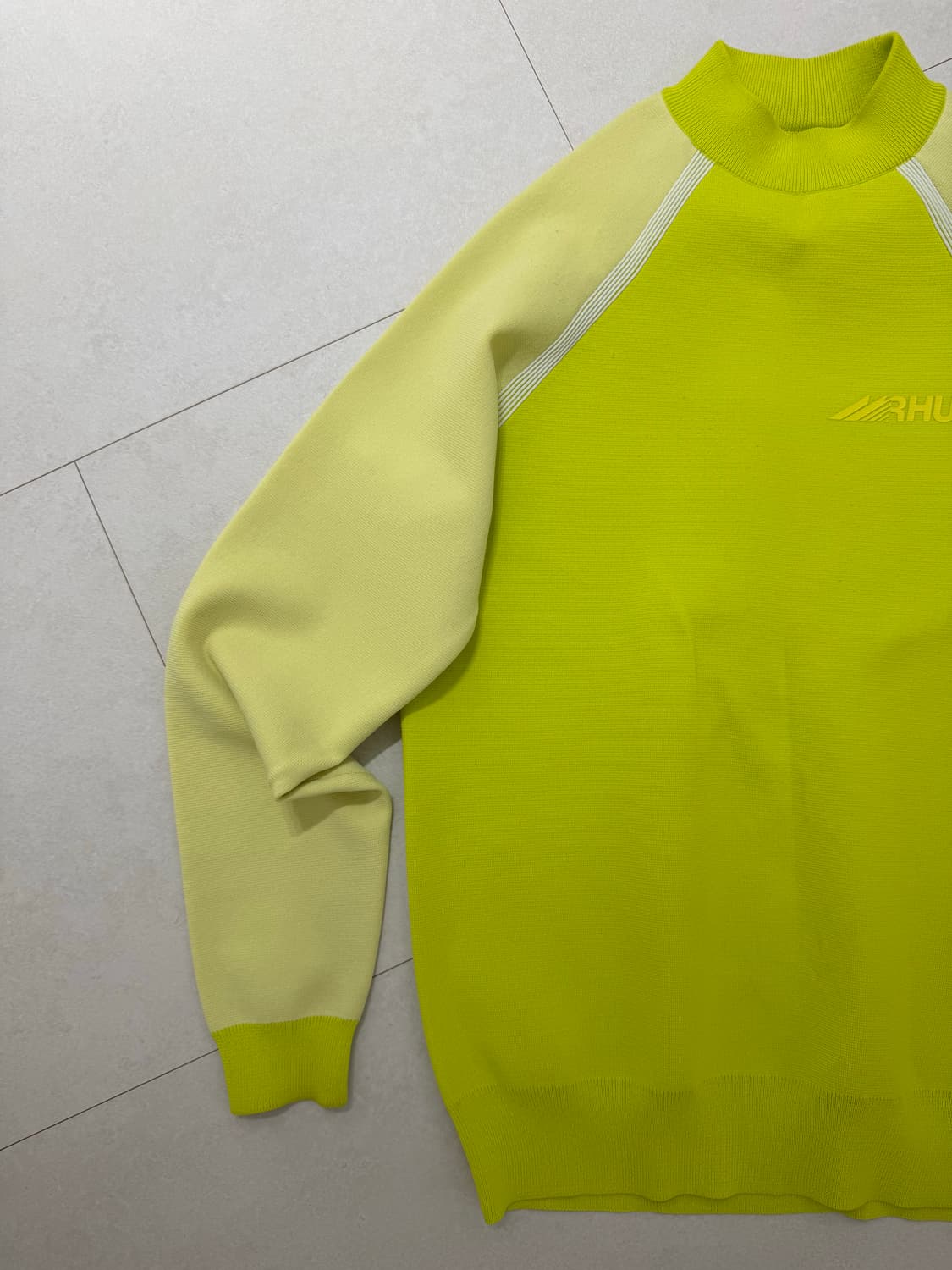 자라 x 루기 ZARA x rhuigi 모크넥 니트 탑 XL 상품이미지4