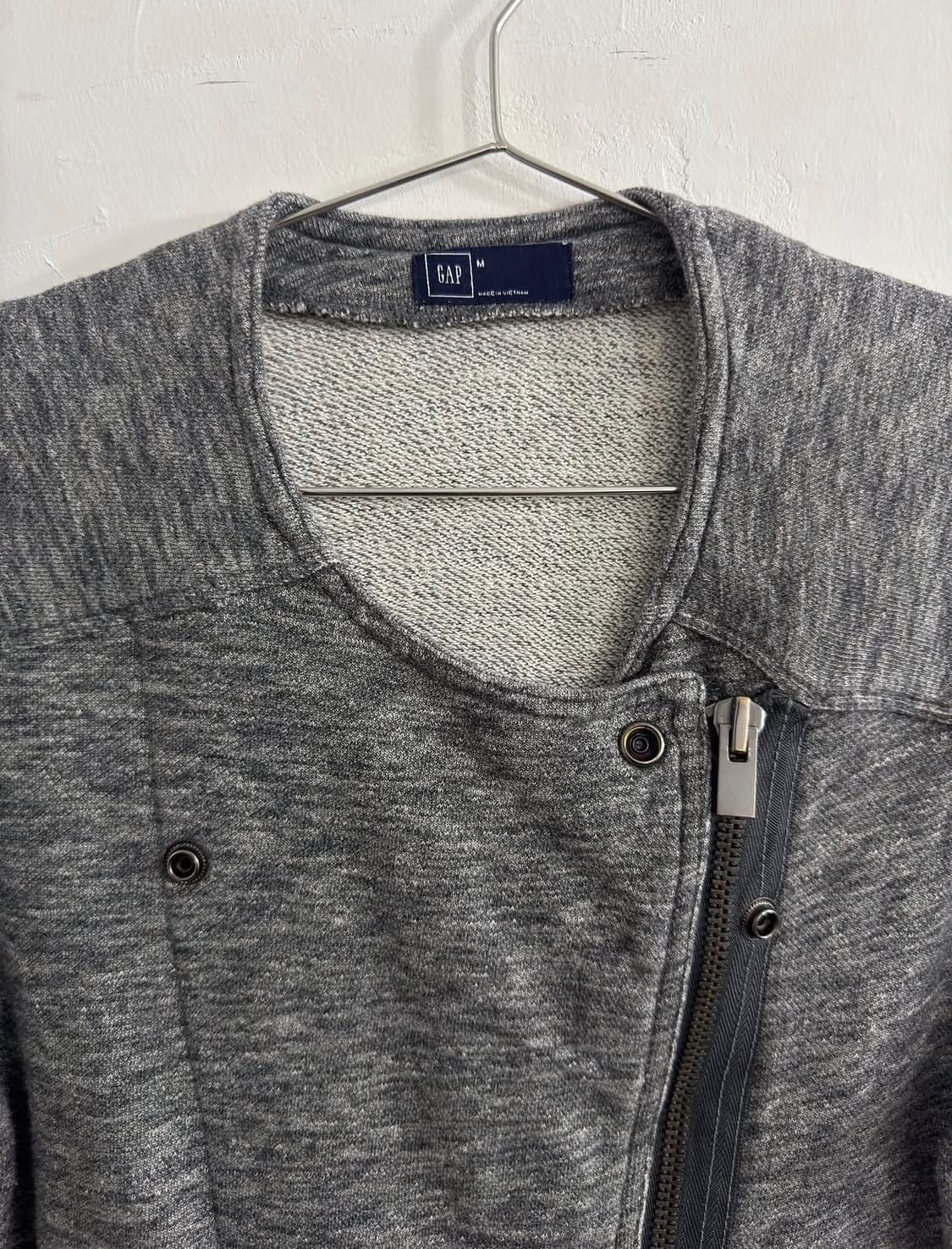 GAP zip jacket 사선 집업 자켓 상품이미지2