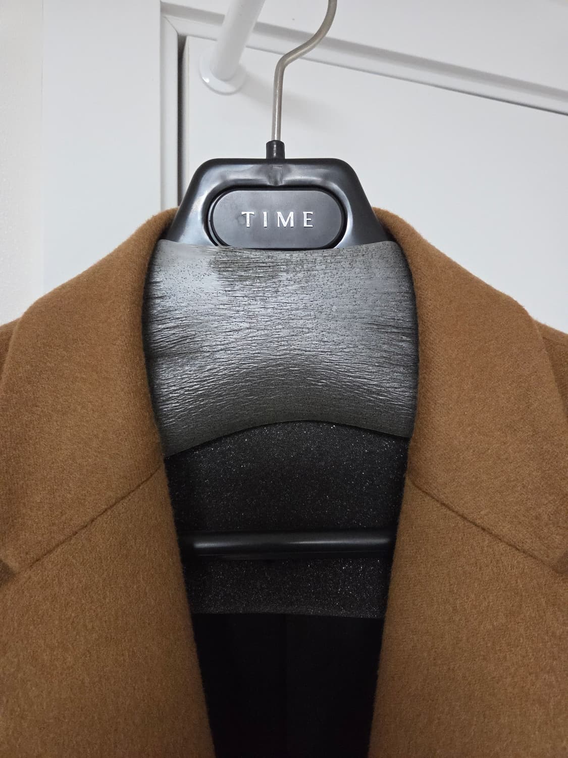 [새상품] 타임옴므 캐시미어100 싱글코트 카멜 105 상품이미지4