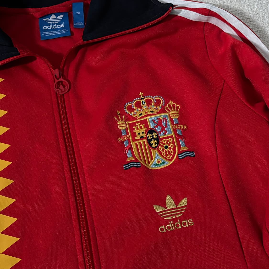 아디다스 스페인 국대 레드 트랙탑 져지 상품이미지2