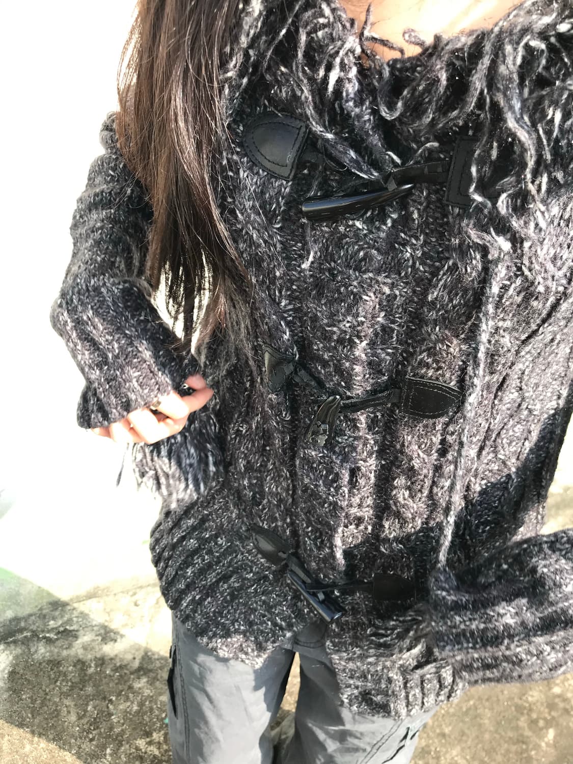 윈터 프린지 니트 상품이미지6