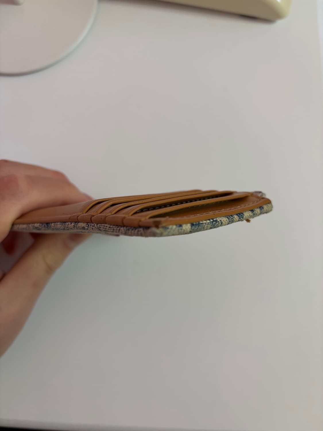 디젤 파울리나 블루 데님라이트 카드지갑 상품이미지5