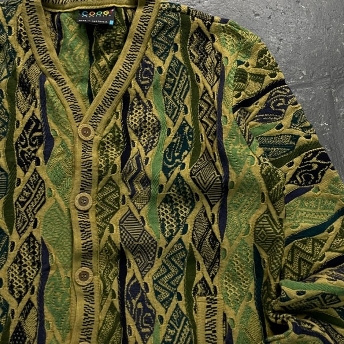 95-100 쿠지 케이블 가디건 상품이미지2