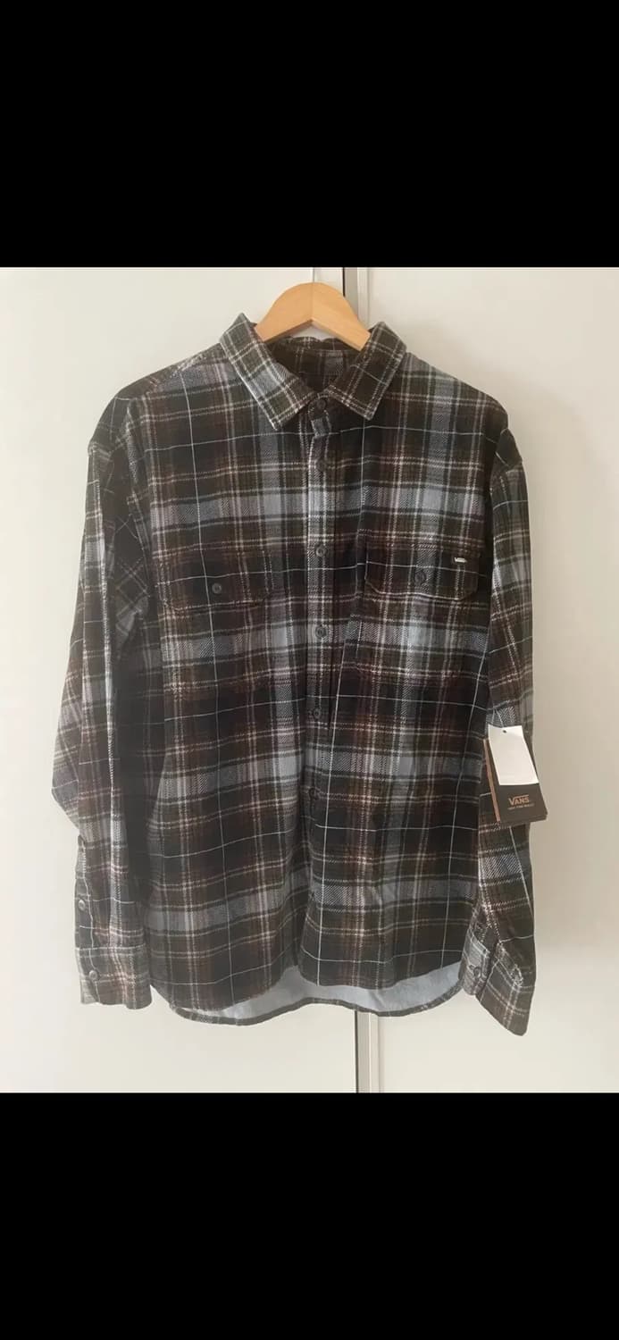 [M] 반스 메이힐 우븐 체크 셔츠 상품이미지1