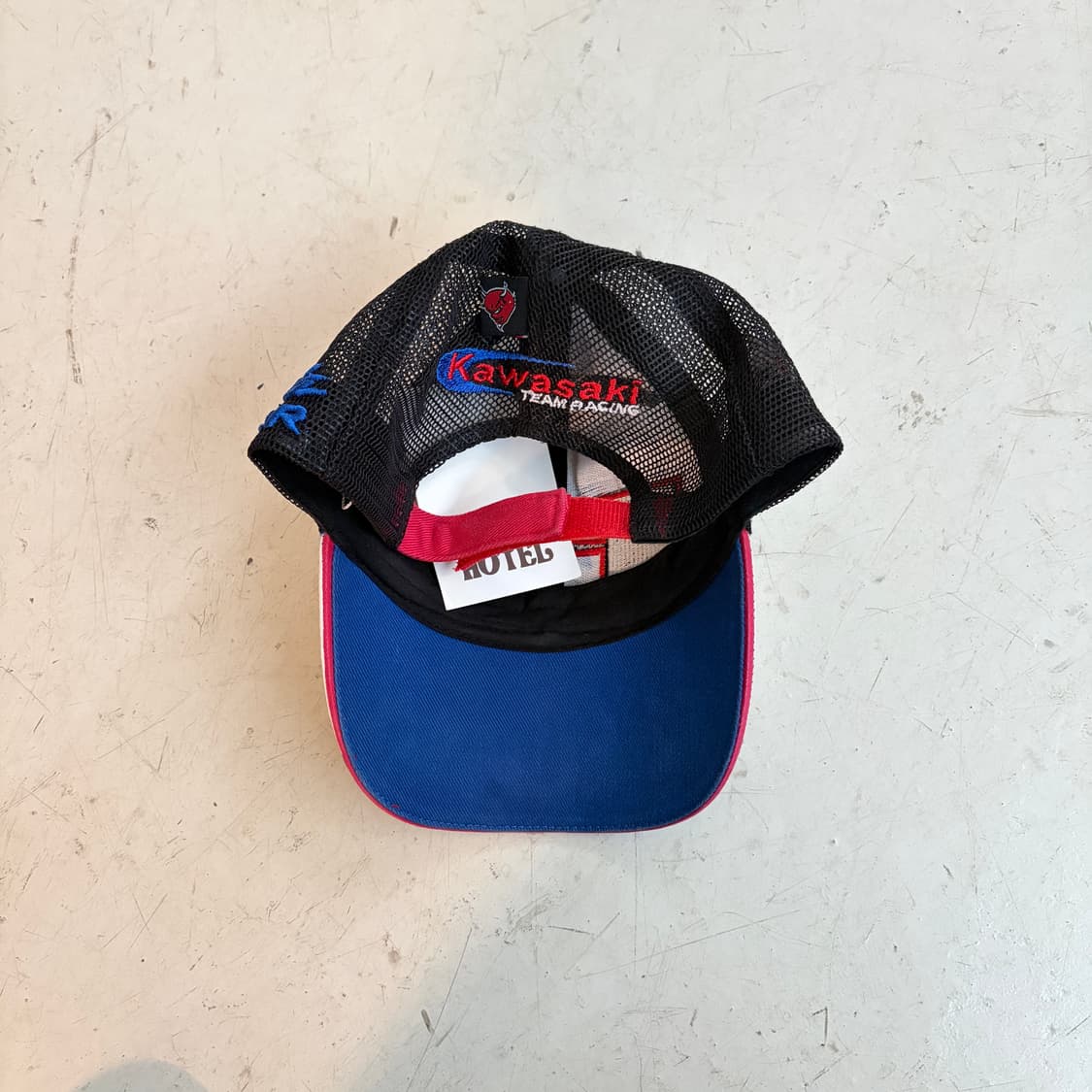 가와사키 닌자 ZX-RR 빈티지 메쉬볼캡 OS 상품이미지5
