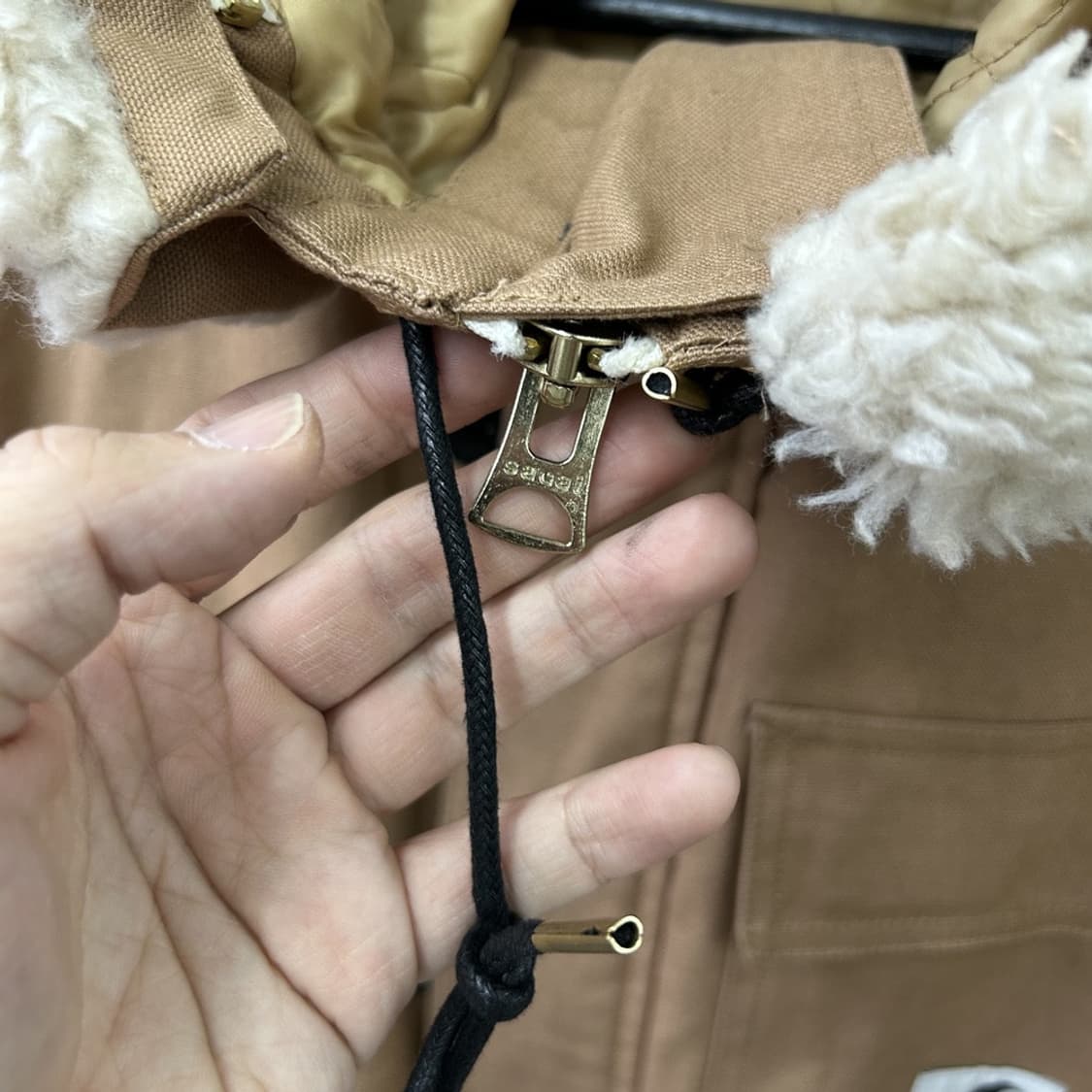 15276 - 23F/W 사카이 X 칼하트 WIP 캔버스 시베리안 파카 상품이미지5