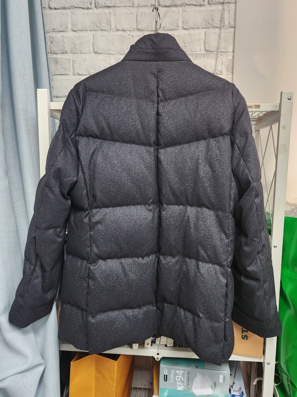 지오지아 남성 패딩자켓 슬림110 퀼팅 덕다운자켓 XD53 상품이미지5