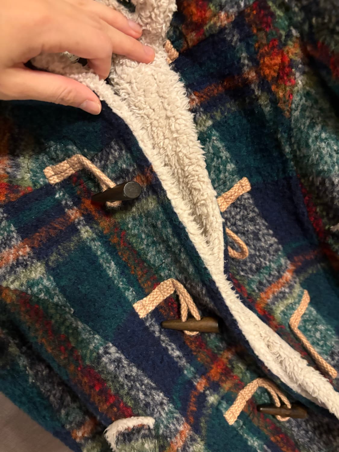 Blanchechou 브랜드의 체크 더플 코트/ Japan vintage 상품이미지4