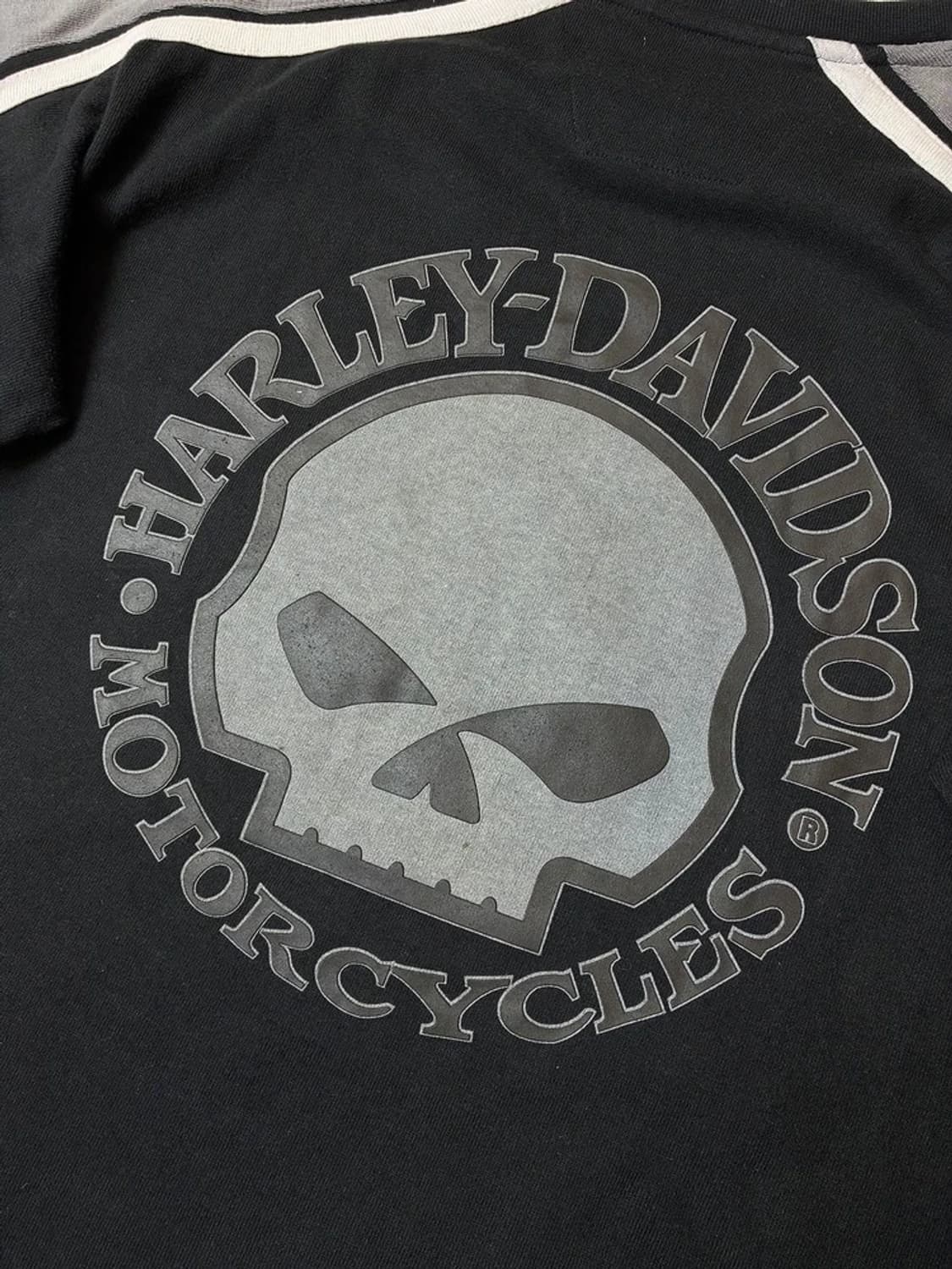 할리데이비슨 00's 스컬 스펠아웃 롱 슬리브 PN6383 상품이미지3