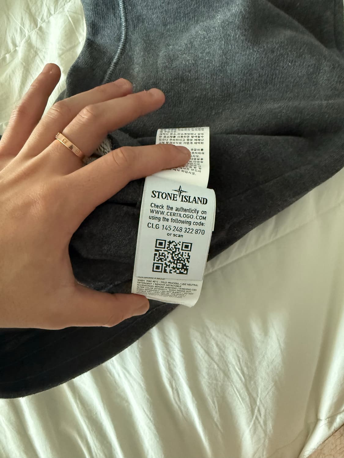 스톤아일랜드 바지 면 카고팬츠 상품이미지4