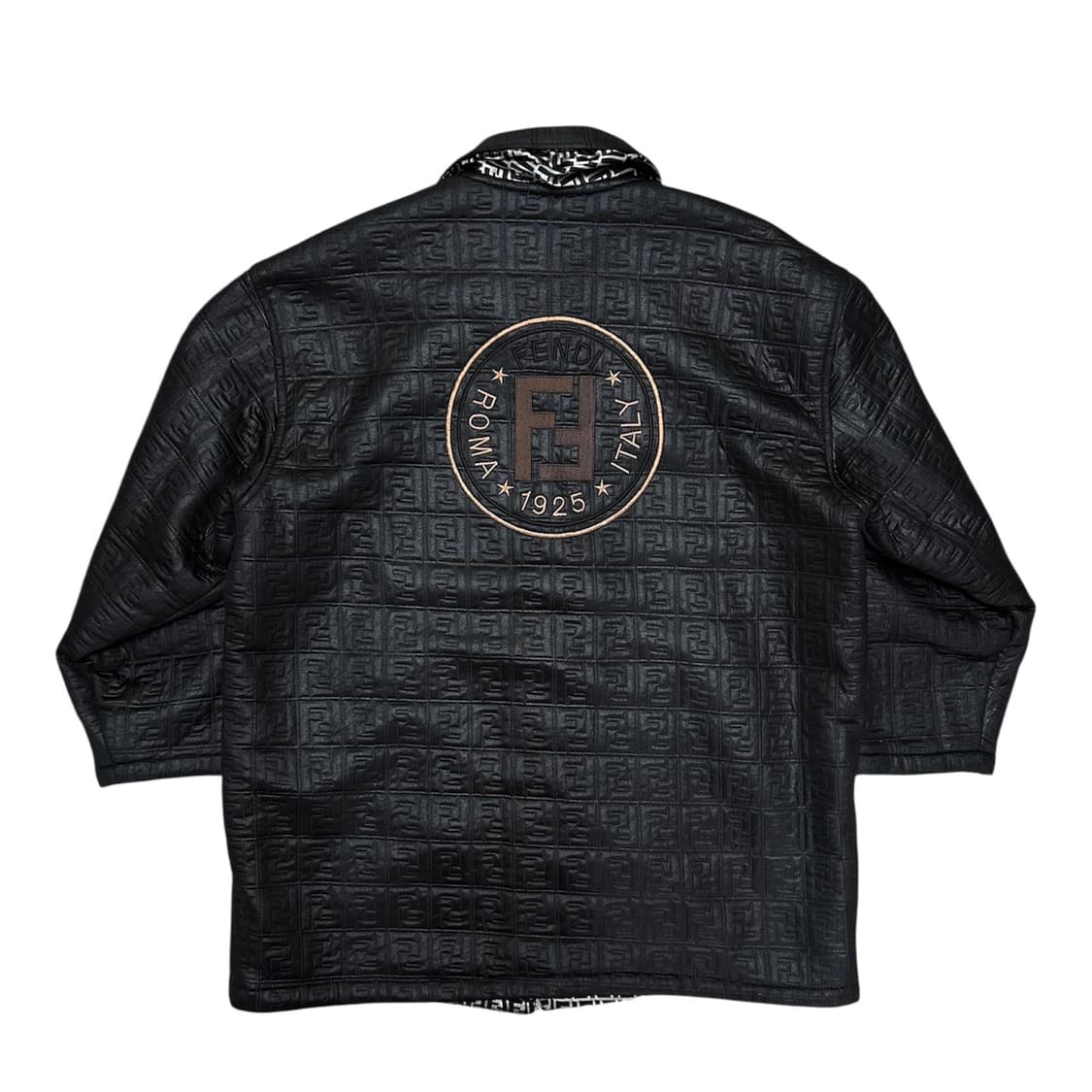 펜디 90s 주카패턴 코트자켓(실측L) 상품이미지1