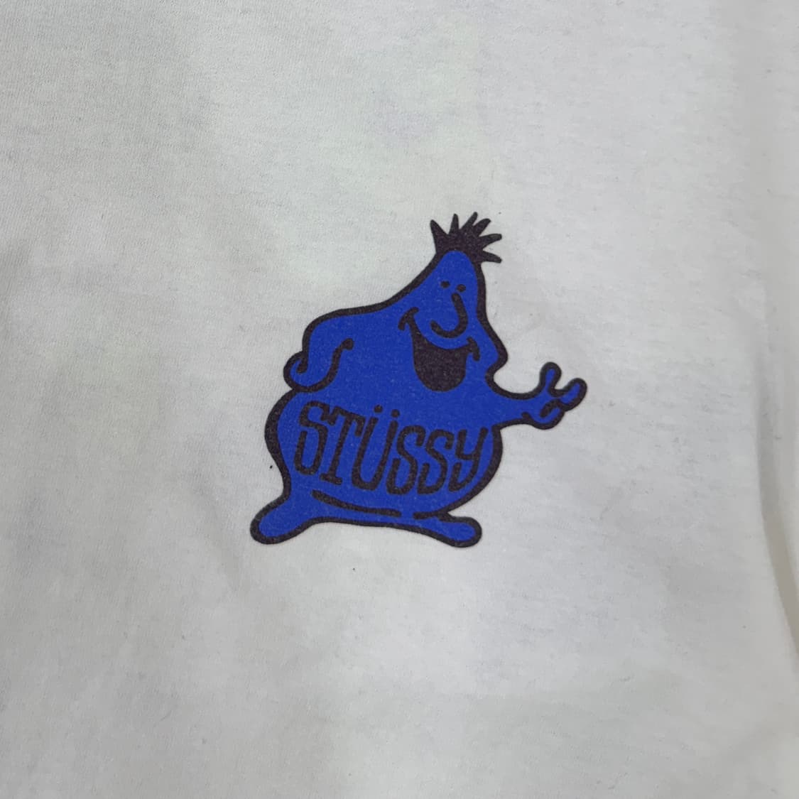 M Stussy 스투시 미스터 블랍 스파이럴 티셔츠  상품이미지4