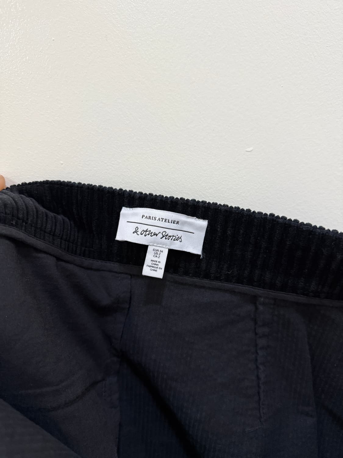 앤아더스토리즈 코듀로이 스커트(정품) 상품이미지3