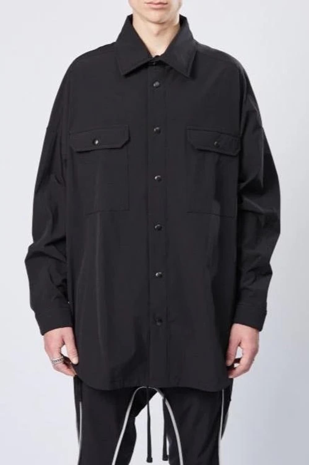 THOM/KROM  M SJ 634 (BLACK) 톰크롬 셔츠 상품이미지2