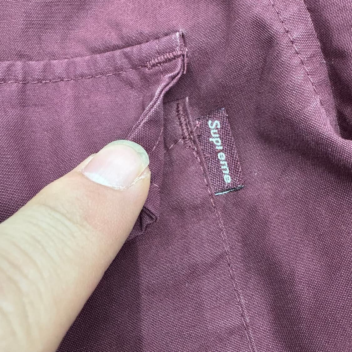 (95)슈프림 M-65 필드 자켓 버건디 상품이미지7