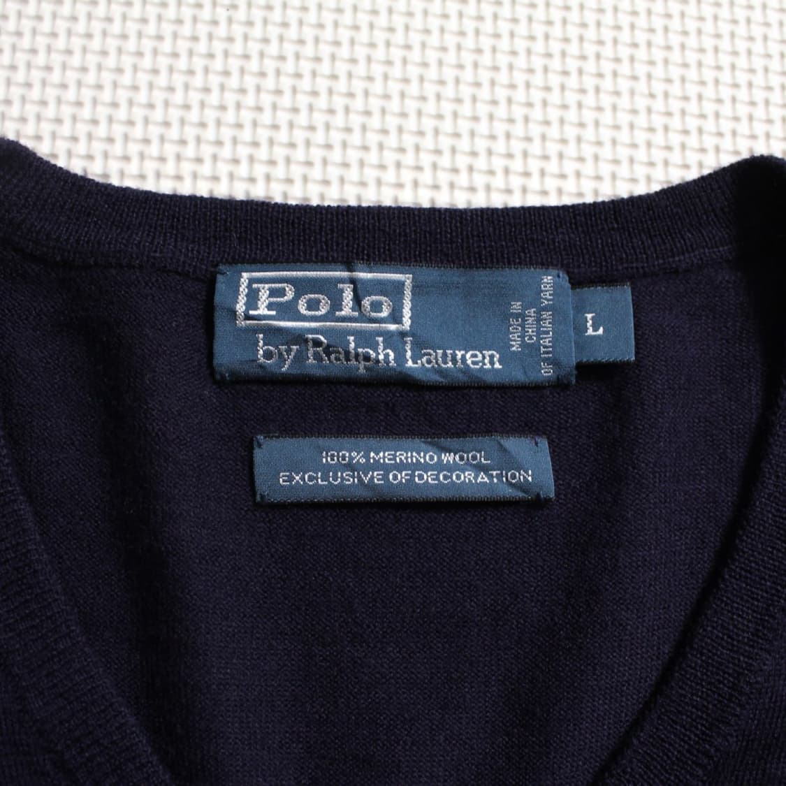 Polo 폴로 랄프로렌 블랙 브이넥 니트  상품이미지5