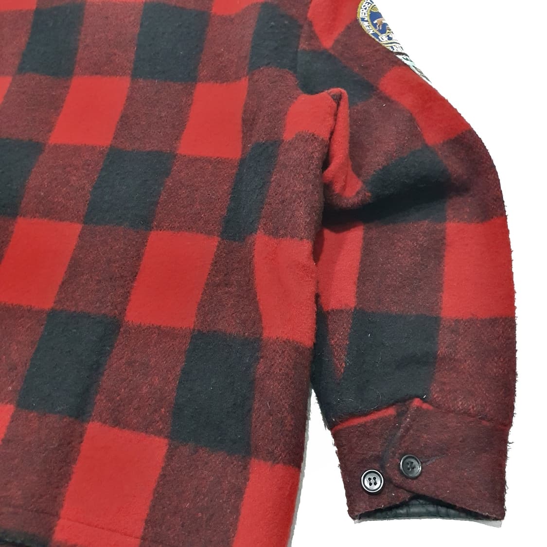 울리치 60~70s 버팔로 울 자켓 패치워크 XL (110~120) 상품이미지7