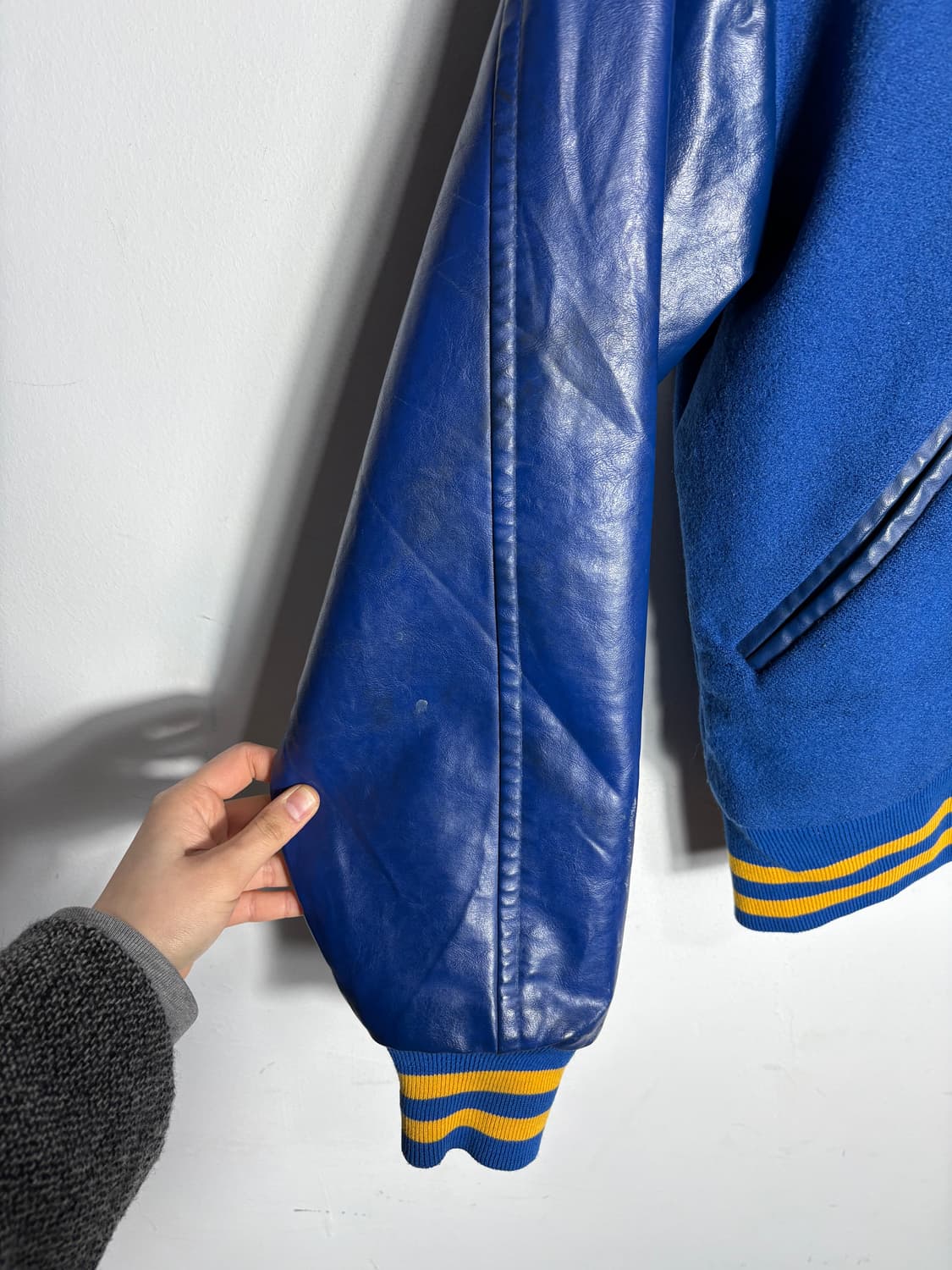 Awaros usa 울 바시티 자켓 상품이미지7