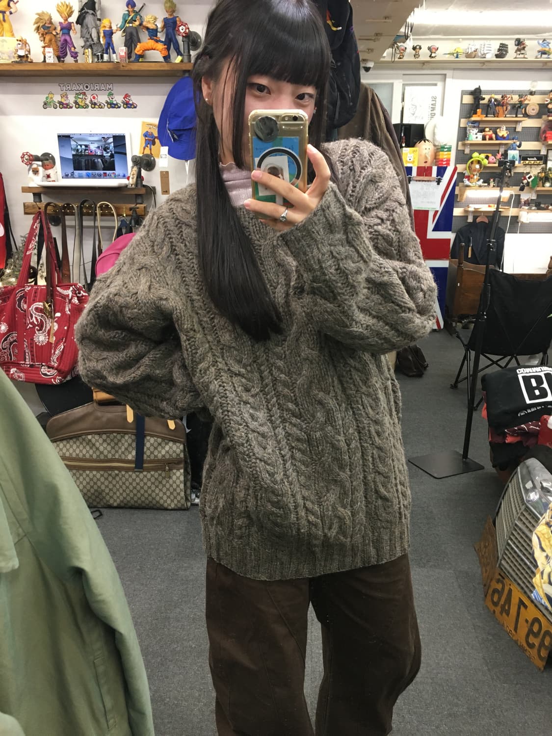 빈티지 헤비 니트 상품이미지1