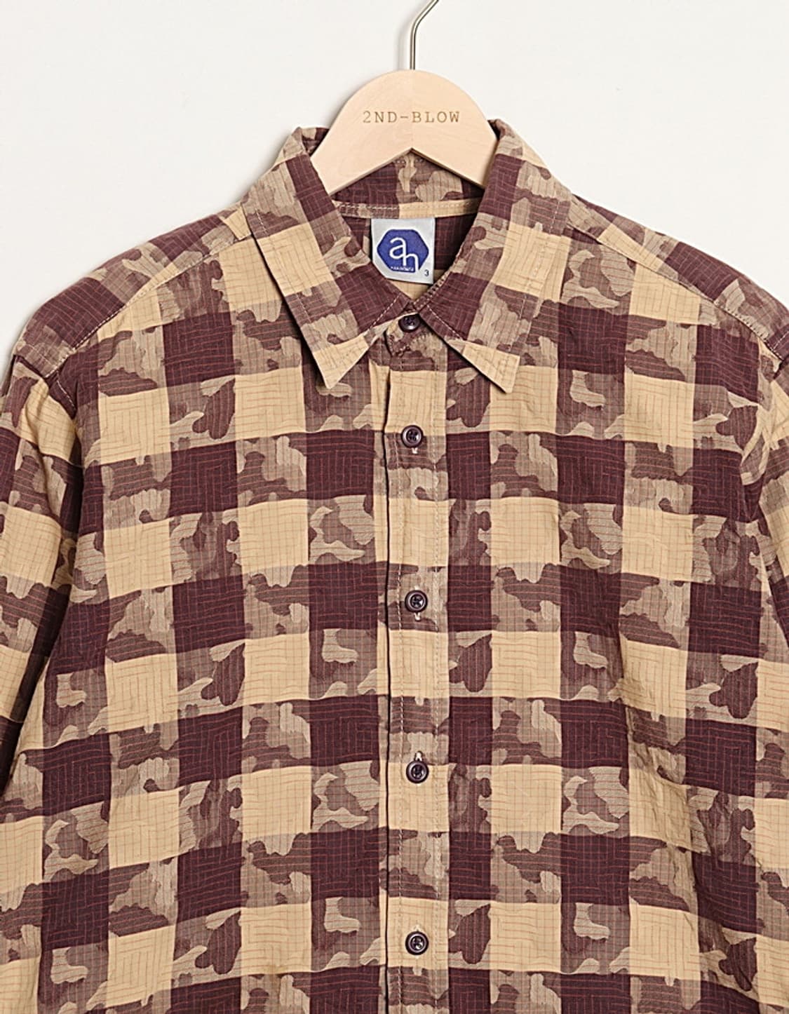 ABAHOUSE Check&Camo Shirts 상품이미지2