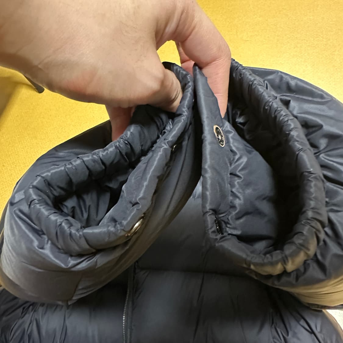 이스트로그퍼머넌트 구스다운 패딩 블랙 [L] 상품이미지3