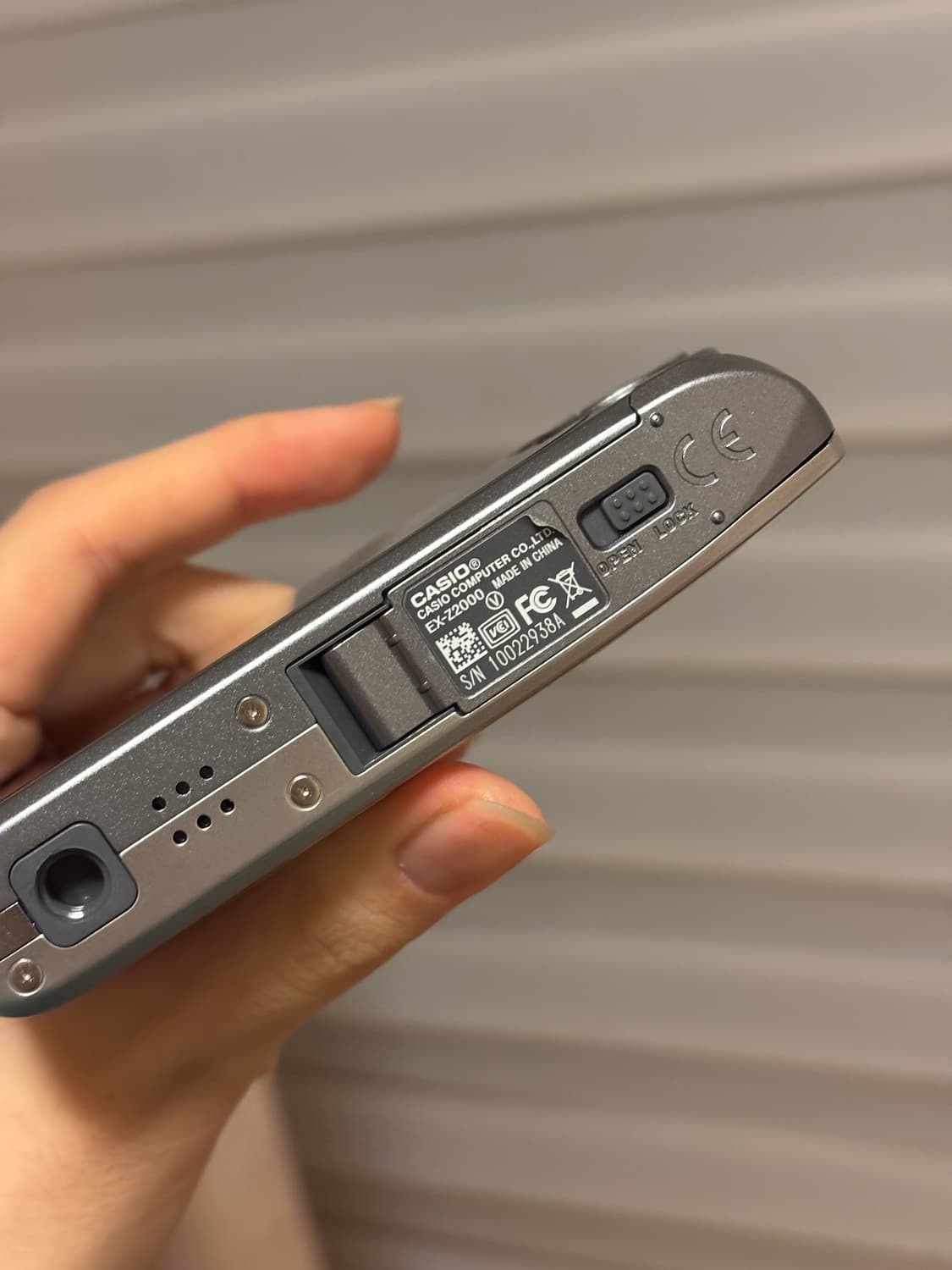 카시오 엑슬림 EX-Z2000 실버 모카 로제 나연 디카 상품이미지4