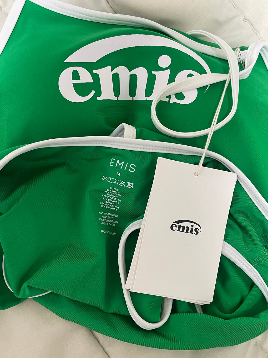 emis 이미스 모노키니 그린(새상품) 상품이미지2