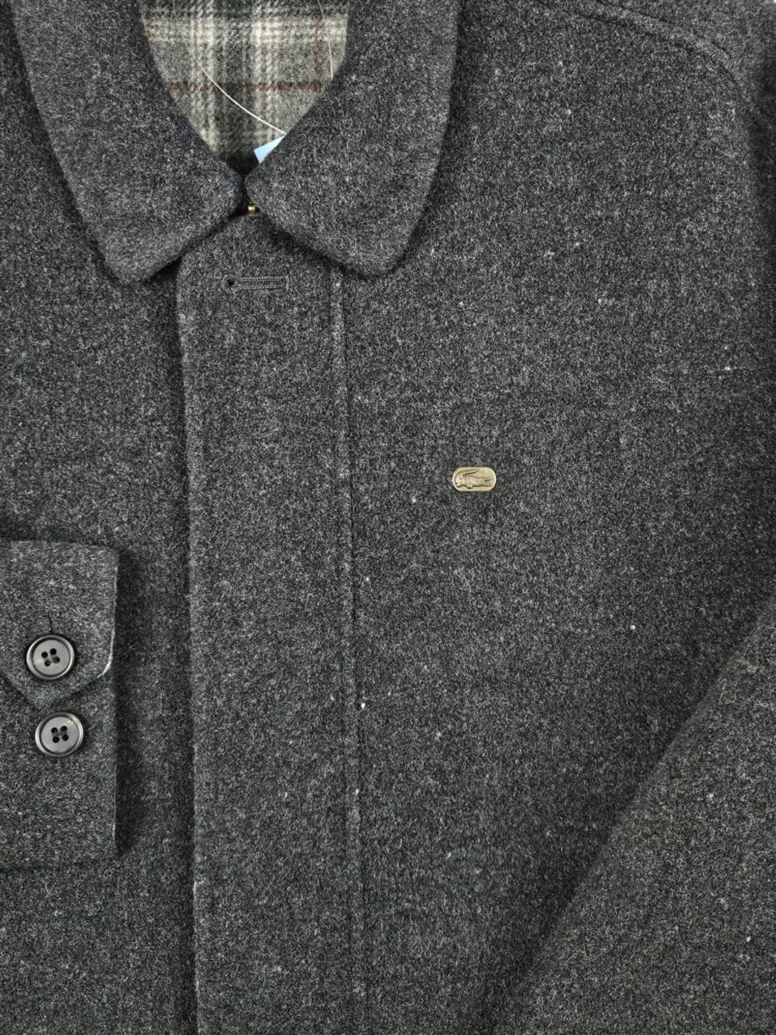 90's 라코스테 울 플란넬 블루종 자켓 ( 100 ) / 10115 상품이미지6