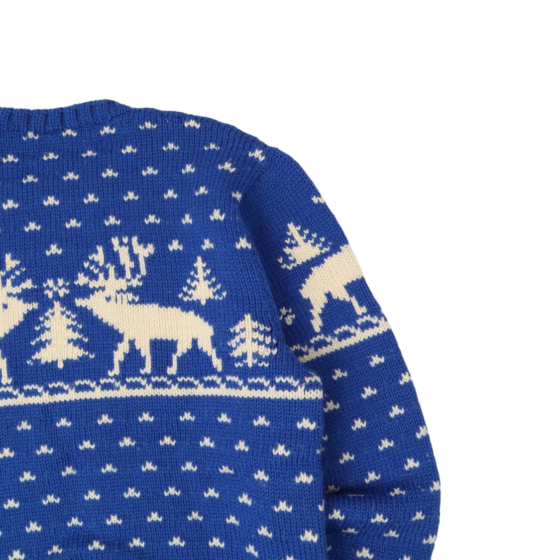 90s 폴로 랄프로렌 스노우 디어 핸드 니트 상품이미지6