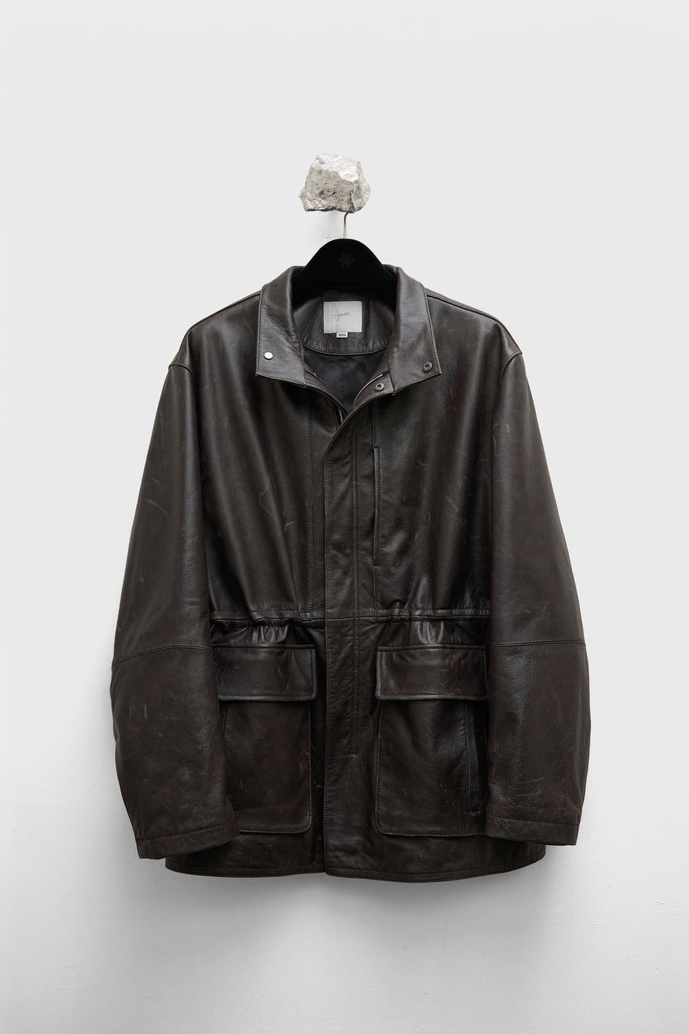 유스랩 youth lab 하이넥 하프코트 상품이미지2