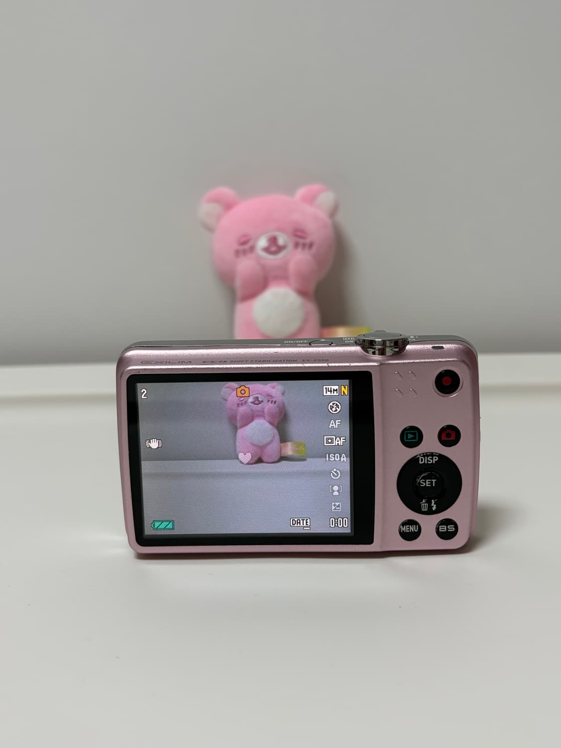 [풀박스] 카시오 엑슬림 Z550 핑크 디카 디지털 카메라 상품이미지5