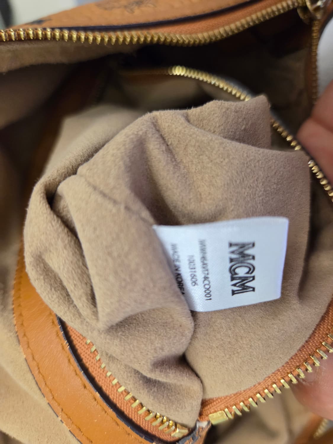 MCM 비세토스 호보백 브라운 상품이미지8