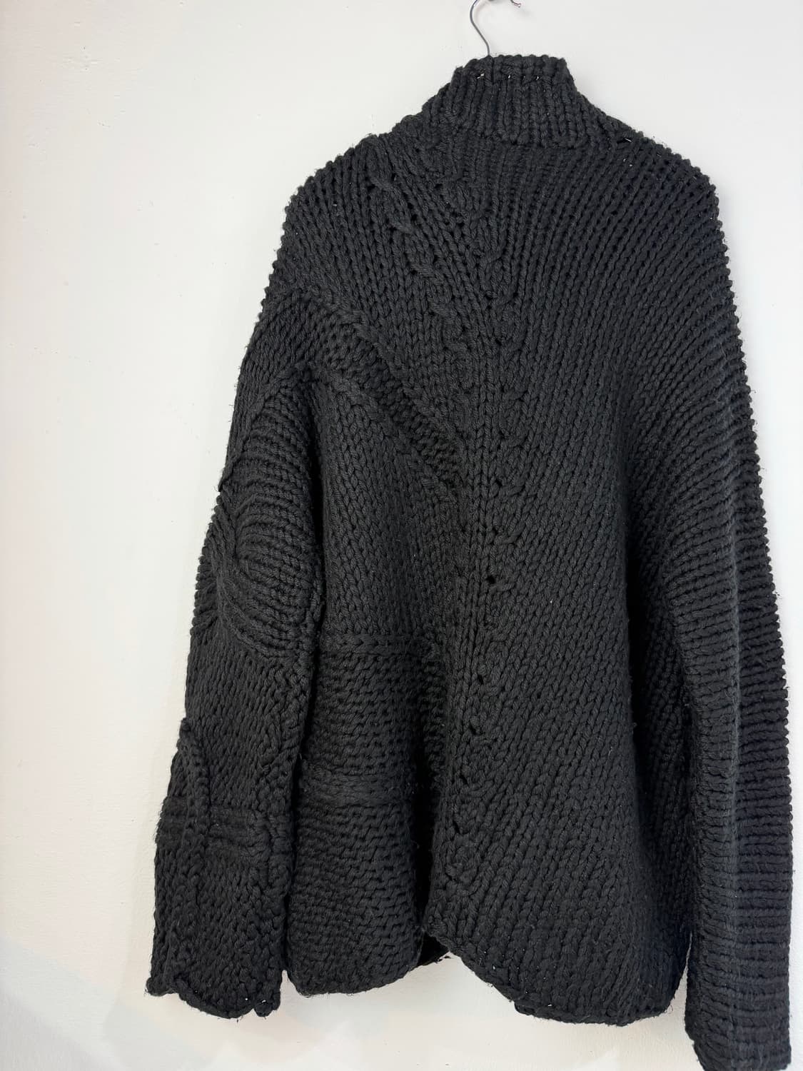 90s 알렉산더 맥퀸 핸드니트 집업 상품이미지6