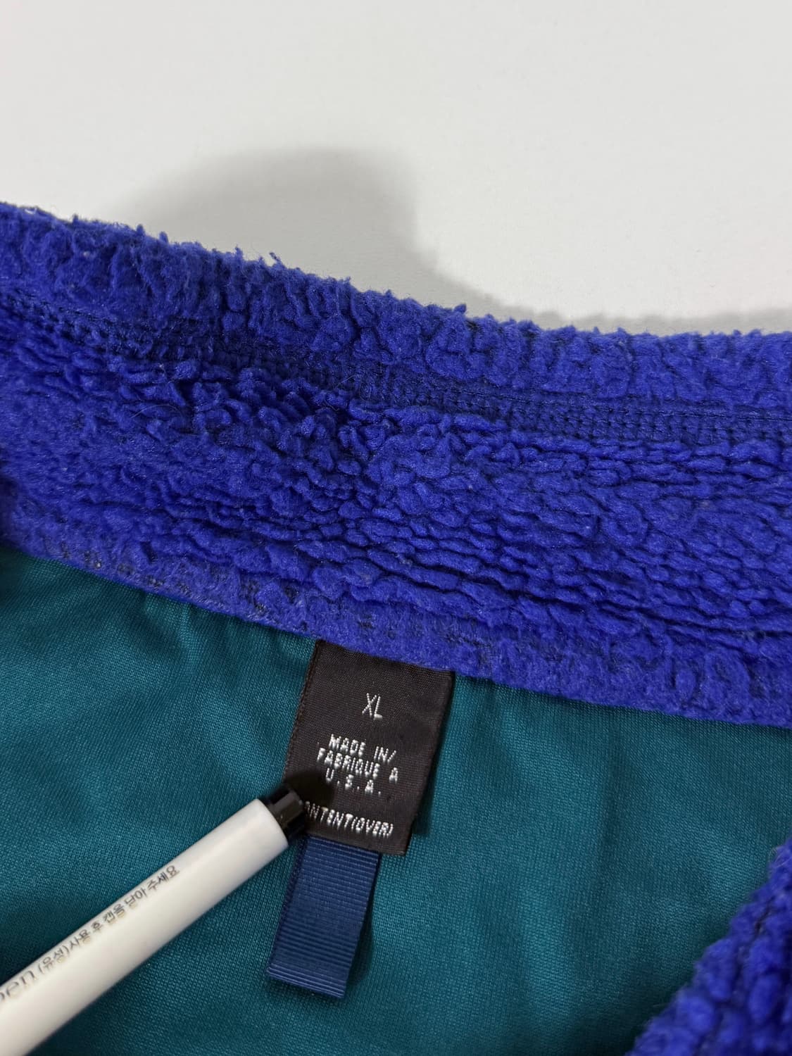 파타고니아 루즈핏 90‘s usa 레트로 파일 플리스 베스트 상품이미지5