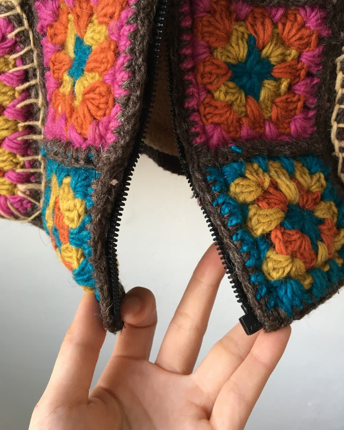 Titicaca knit hood zip up 상품이미지4