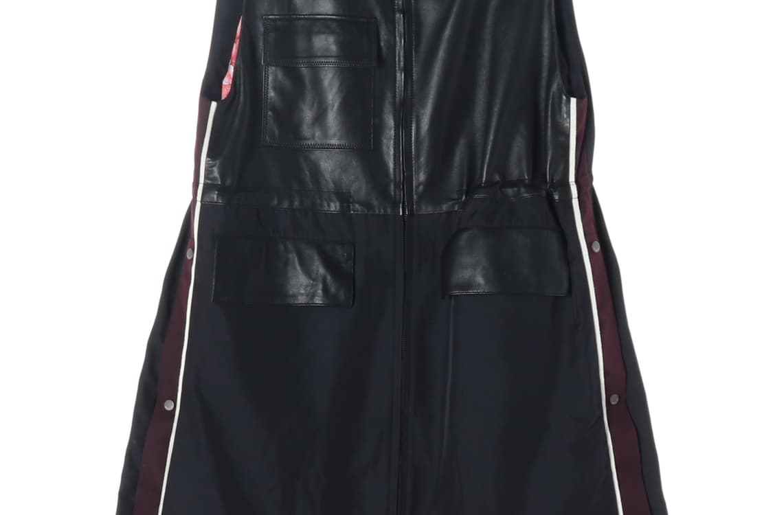 손정완 22FW 양가죽 100% 사이드 버튼 슬릿 베스트 재킷  조끼
 상품이미지5