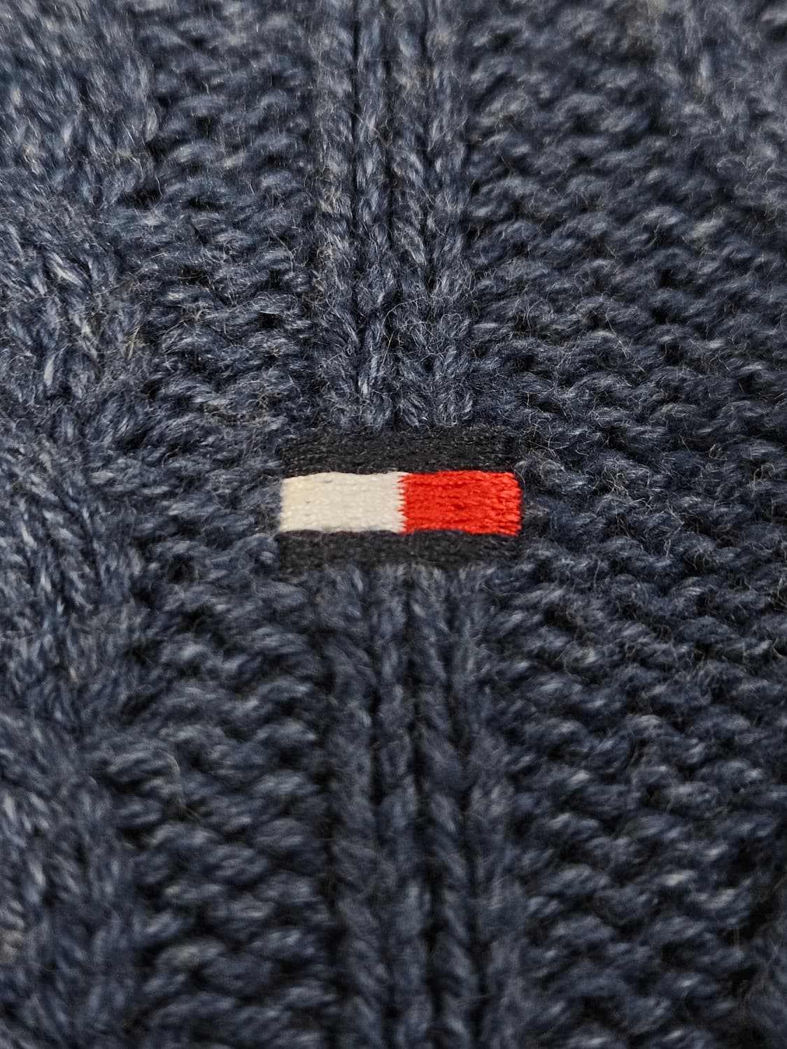 타미힐피거 케이블니트 꽈배기니트 폴로 울 스웨터  상품이미지6