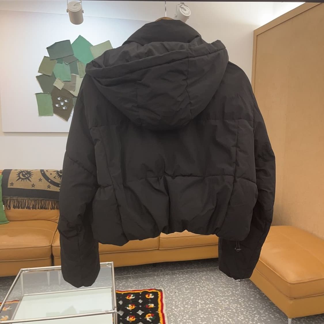 자라 베이직 모던 여리 크롭 푸퍼 패딩 S C06688 상품이미지4