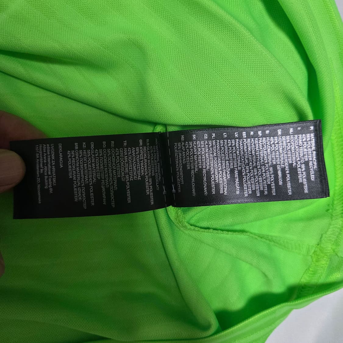 아디다스 X 고샤 루부친스키 롱슬리브 풋볼 저지 그린 M 상품이미지8