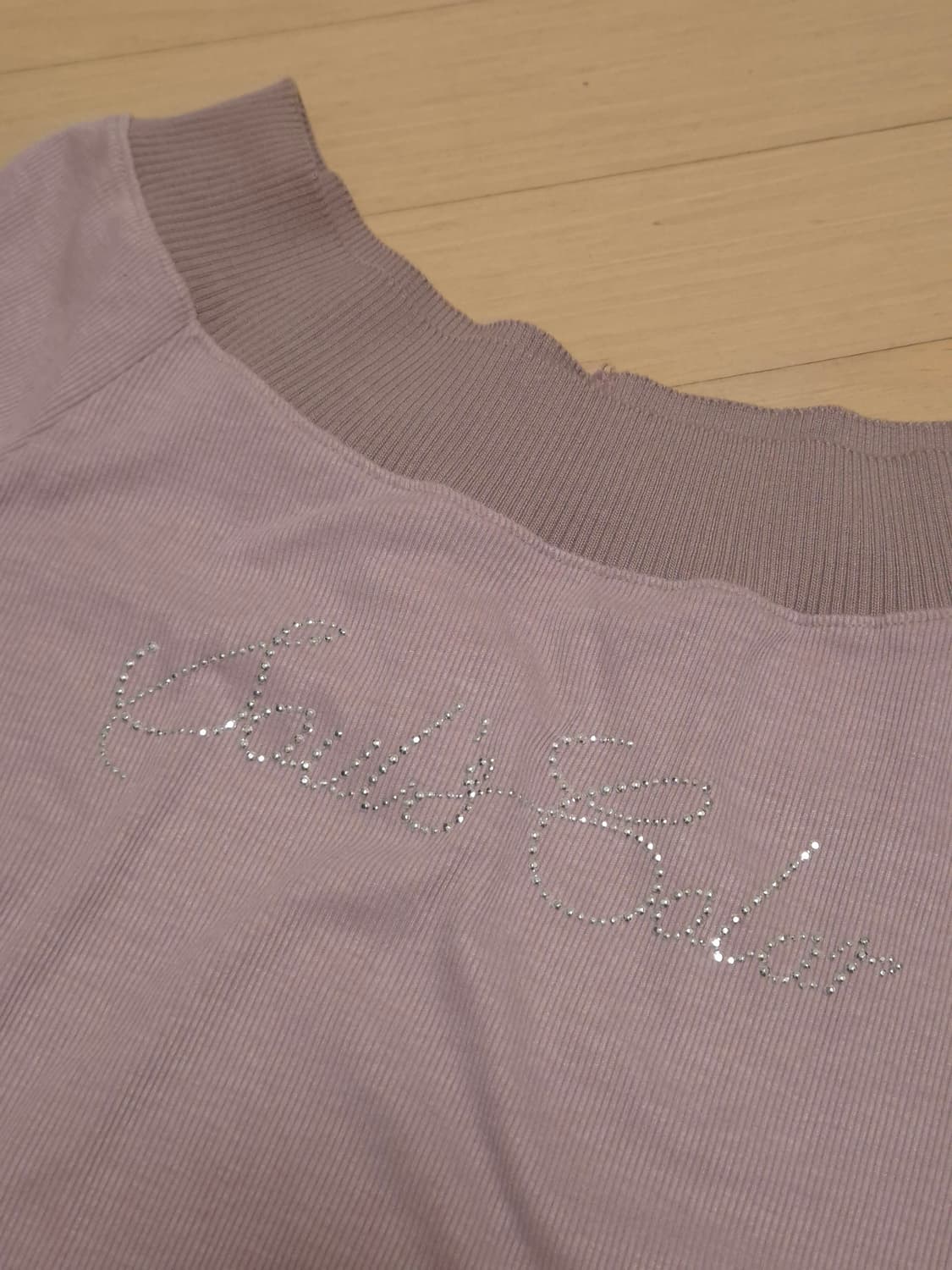 여성 오픈숄더 티셔츠 상품이미지4