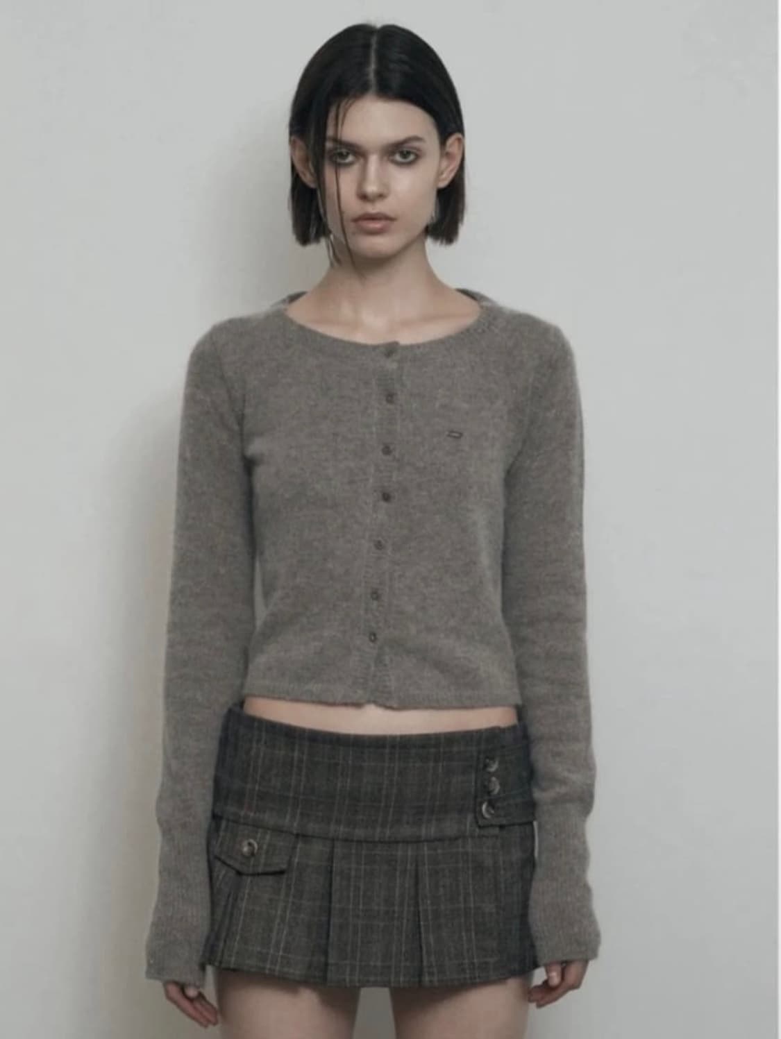 보헤미안서울 헤어리 니트 가디건 hairy cardigan 상품이미지1