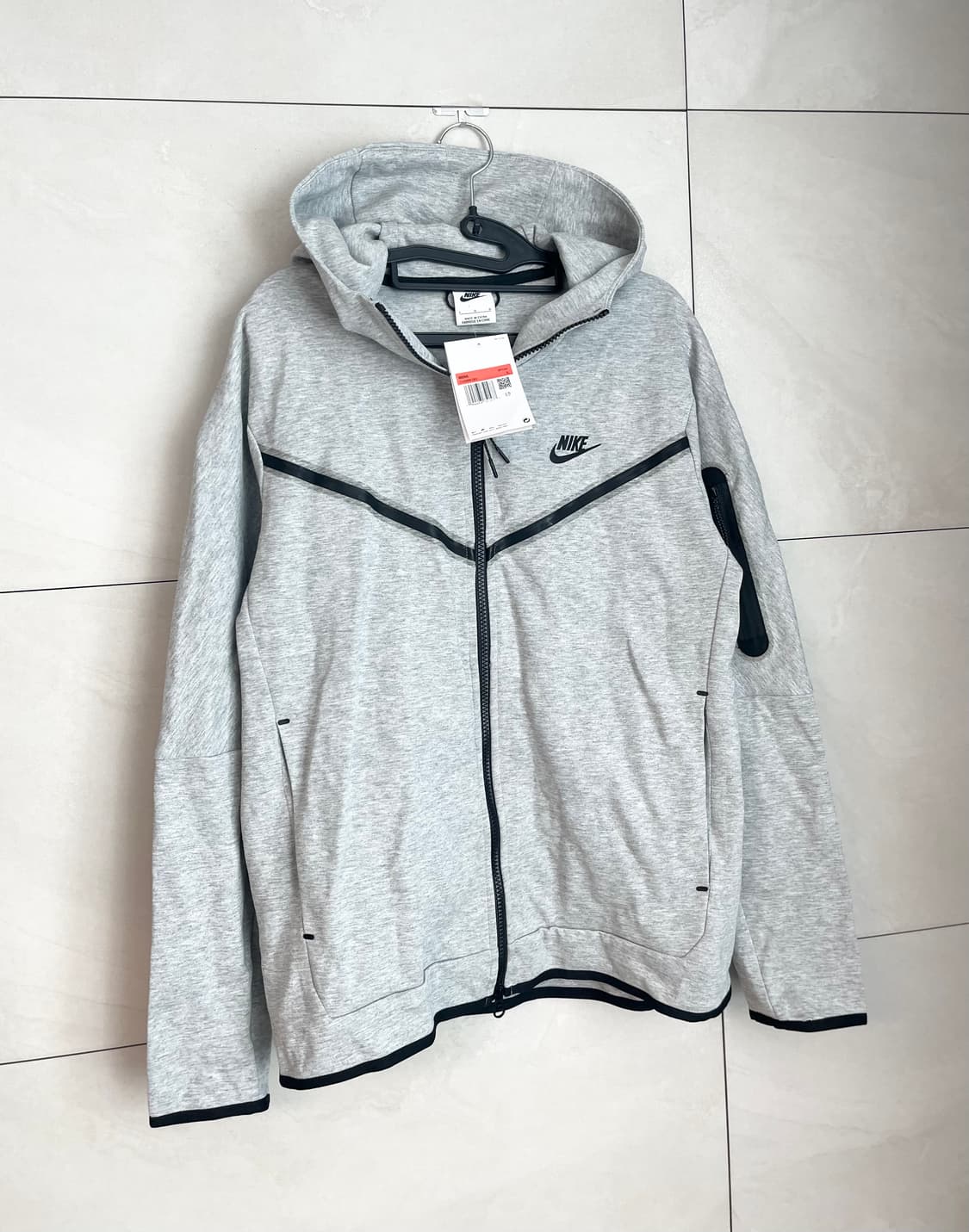 새상품 나이키 테크팩 후드집업 그레이 [L] 상품이미지2