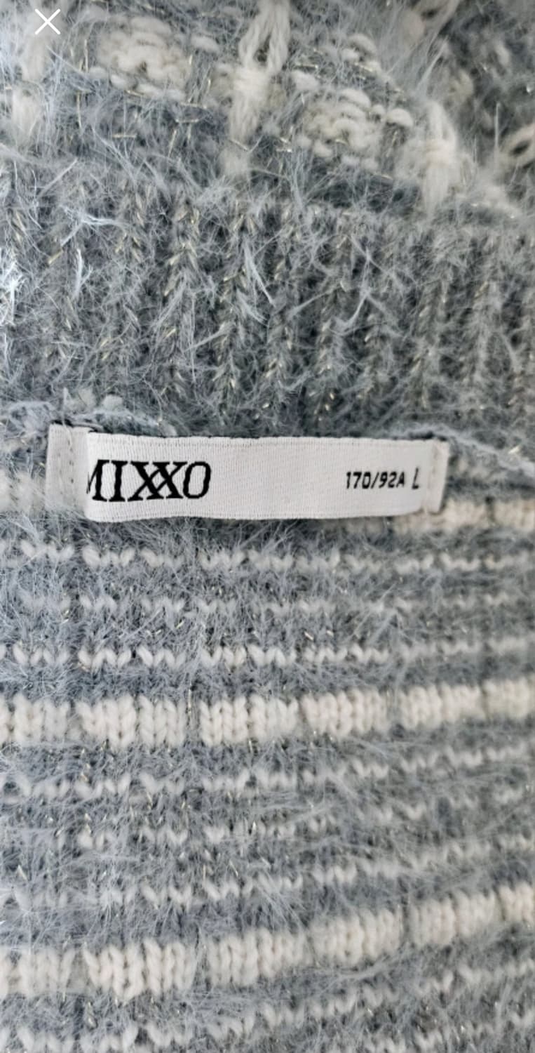 미쏘 트위드 가디건 MIWCKCT11T L 미쏘펄소라체크니트가디건 상품이미지8