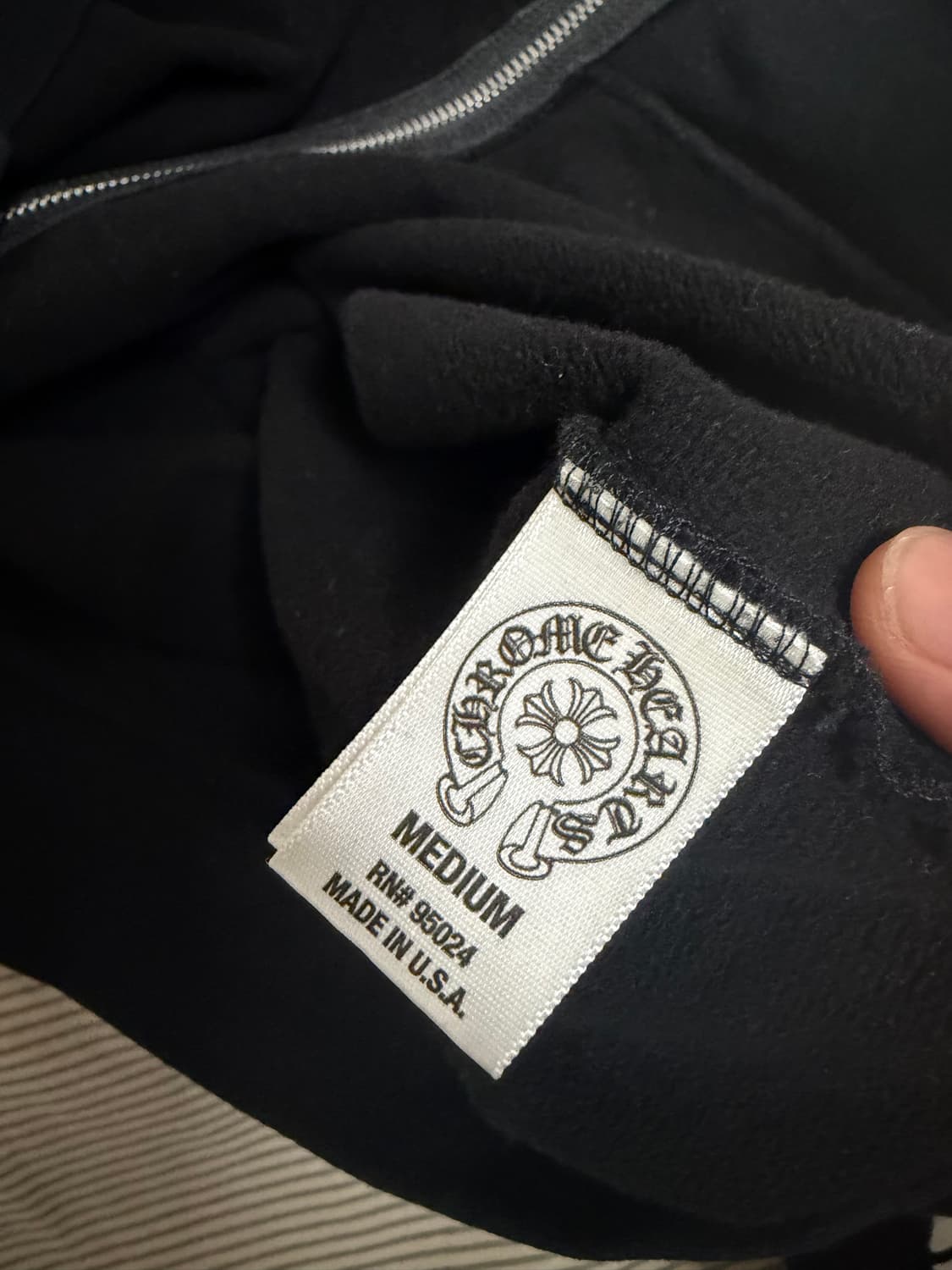 [M]크롬하츠 롤링스톤즈 후드집업 상품이미지8