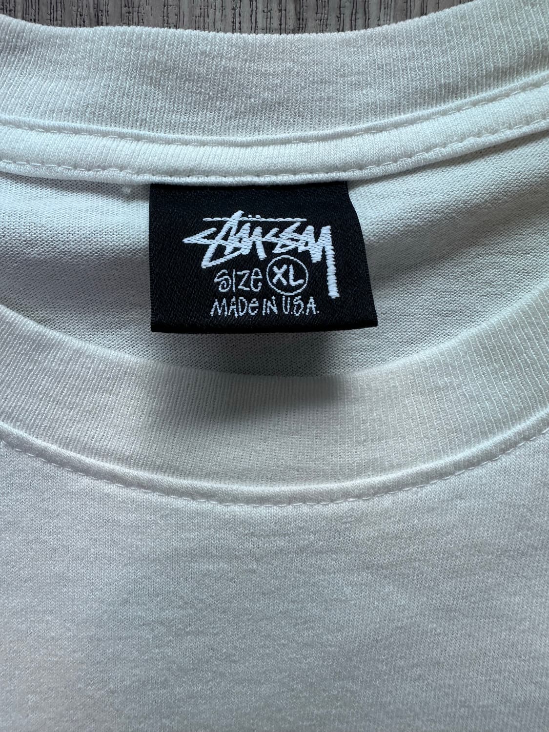 스투시 발포나염 로고 티셔츠 MADE IN USA 상품이미지4