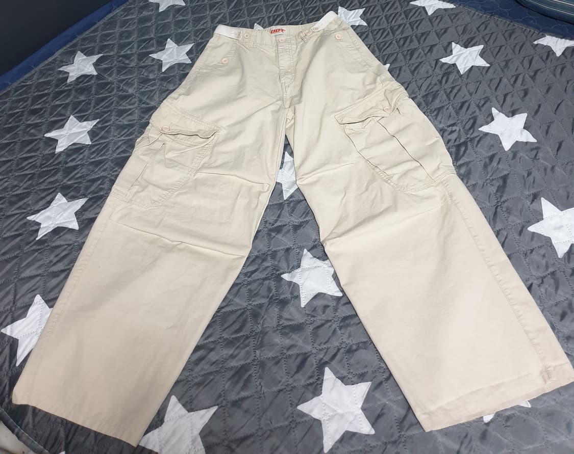 OOT 파라슈트 카고 코튼 와이드 팬츠 (S) 상품이미지1